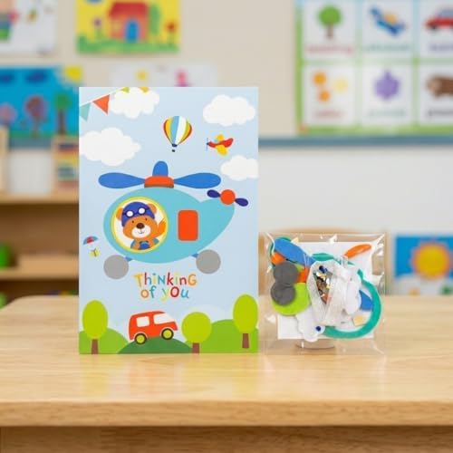 JISADER DIY Greeting Card Kit, Handmade Paper Craft, Creative Card Making Kit with Foam Stickers & Ribbons, Multicolored by JISADER