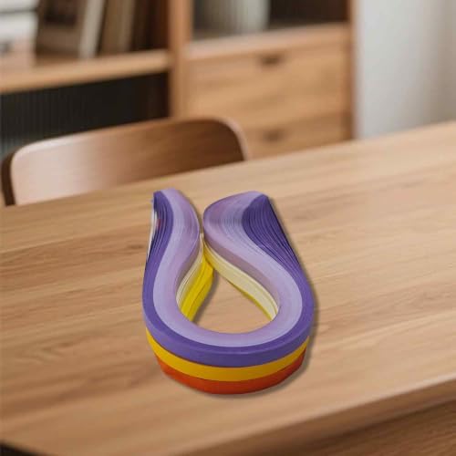 Anphly 9 Sets 7mm Width 39cm Length Multi-Color Paper Quilling Strips, 900 Strips 43 Colors Premium Craft Paper Set for Card Making, Scrapbooking and DIY Art Projects - Image 3