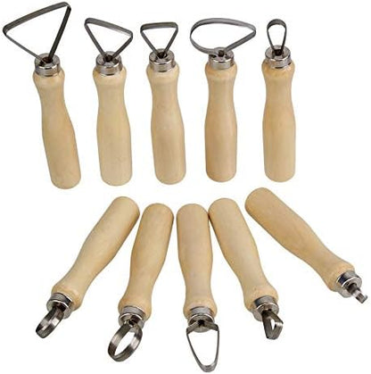 10PCS Clay Carving Tools Pottery Trimming Pottery Carving Trimming Pottery Pottery Trimming Sculpting Set Pottery Trimming Cake Carving by BQLZR