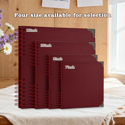 Scrapbook Album 12x12 Inch - Hardcover Kraft Paper Photo Album with 40 Pages, Memory Book for Wedding, Anniversary, Family, Christmas, Baby Shower, Ideal for Preserving Precious Moments - Image 6