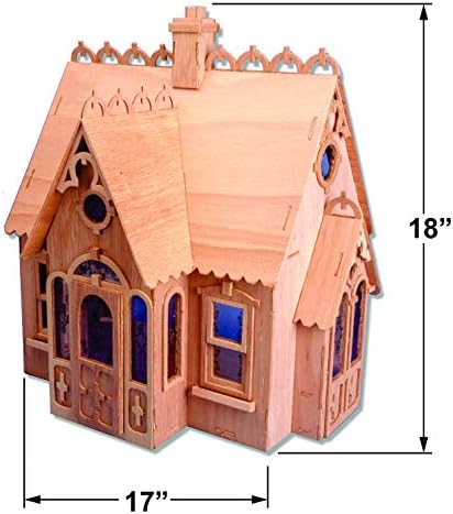 Greenleaf Buttercup Dollhouse Kit - 1 Inch Scale - Image 3