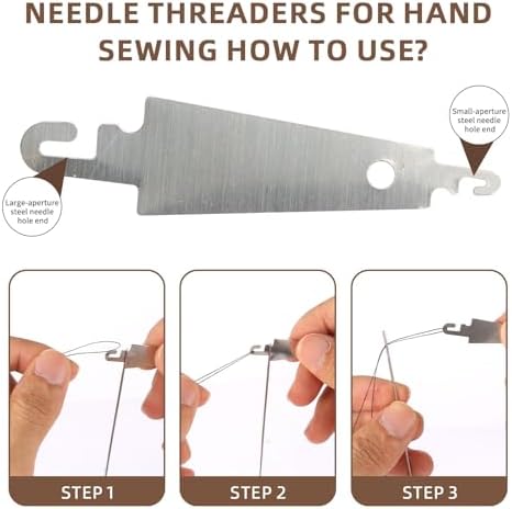 Losaria 38 Pcs Sewing Kit for Adults, Steel Needles for Hand Sewing Kit - Image 3