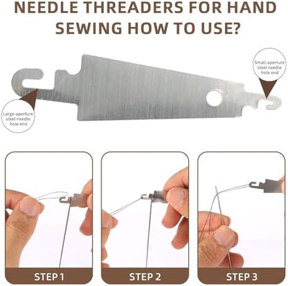 Losaria 38 Pcs Sewing Kit for Adults, Steel Needles for Hand Sewing Kit - Image 3