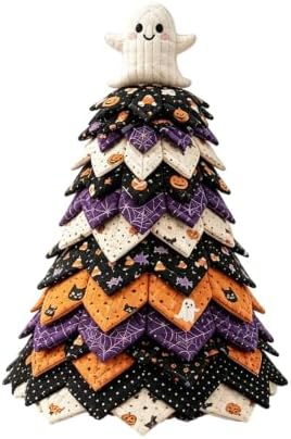 DIY Halloween Quilted Fabric Tree Kit, 3D Layered Sewing Craft Set Adults - Image 6