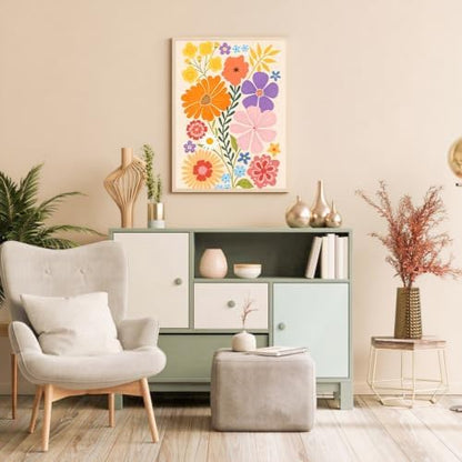 Aestalrcus Flower Paint by Numbers Kit for Adults Beginner, 16x20inch - Image 2