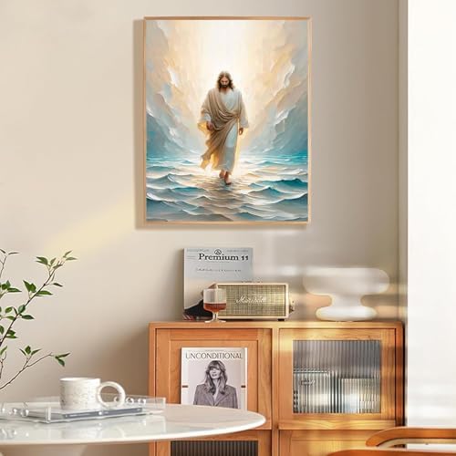 BAWKENTON Jesus Paint by Numbers kit for Adults and Kids - Image 3
