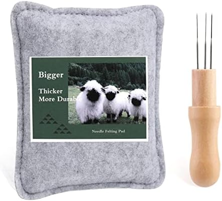 WONVOC Needle Felting Pad, Needle Felting Mat with Needles by wonvoc