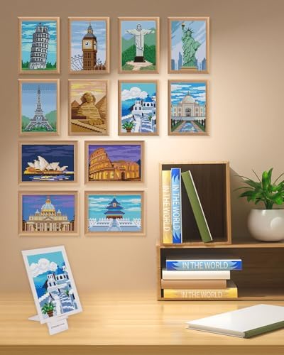 forever young Minigem World-Famous Landmark Diamond Art Kits, 5x7 Inch Card - Image 6