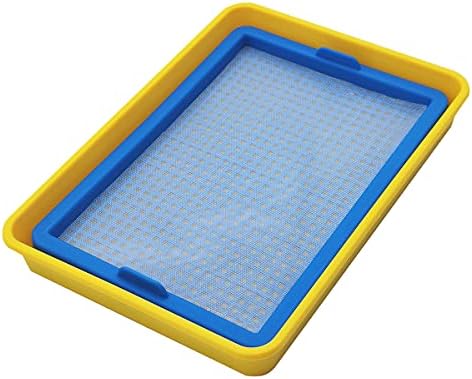 Worown Plastic Paper Making Frame Kit, Papermaking Mould, 5 x 7 Inch Screen for DIY Paper Making by Worown