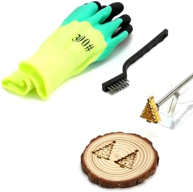 AIMOADO 1.5" Christmas Tree Branding Iron, for Wood Hats BBQ & Steak by AIMOADO