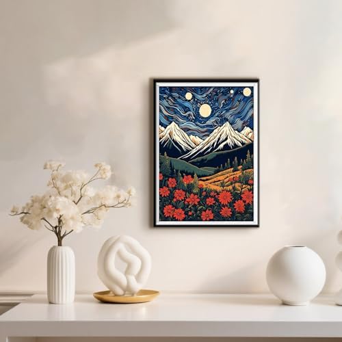 DOTSOPS Landscape Diamond Art Painting Kits DIY Paint by Diamonds - Image 6