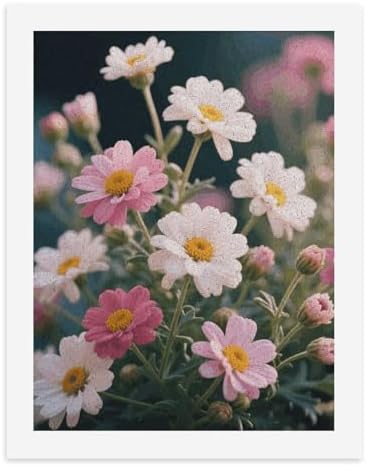 STVNKML Plant Floral Flowers Paint by Numbers Kit for Adults Beginners DIY Adult Paint by Number Kits on Canvas Digital Oil Number Painting Kits for Home Decor Gift 40x30cm by Unknown
