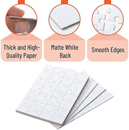 Mr. Pen- Blank Puzzle, 32 Pack, 28 Pieces/Pack, 5.5" x 8.1" - Image 3