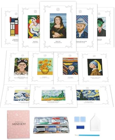 forever young Minigem Classic Diamond Art Kits, 5x7 Inch Postcard-Style by FOREVERYOUNG