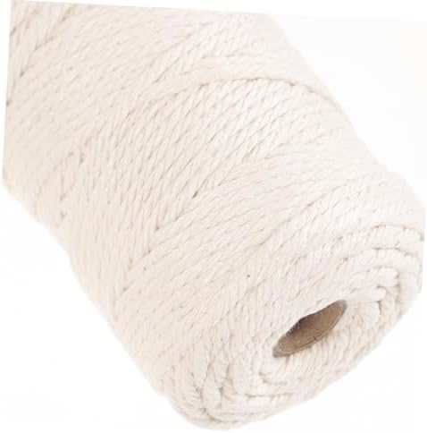 Alipis Macrame Supplies Kit Braided Cord Beads Rings Wood Sticks Complete Macrame Kit for Adults Wall Hanging Projects - Image 7