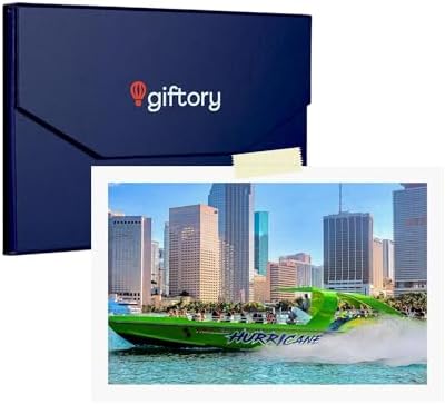 Miami Speedboat Adventure Experience Gift for Couples by Giftory
