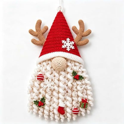 DIY Seasonal 3D Crochet Door Hanger Kit Collection, Halloween Handmade - Image 6