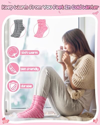 Katech Knitting Kit for Beginner Adults W/Socks Step-by-Step Instruction - Image 6