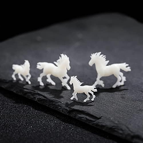 Woohome 7 PCS 3D Resin Mould Filler Casting Moulds, Mini Frog Snails Horse Epoxy Moulds for Jewelry Making, Art Crafts DIY Supplies - Image 2
