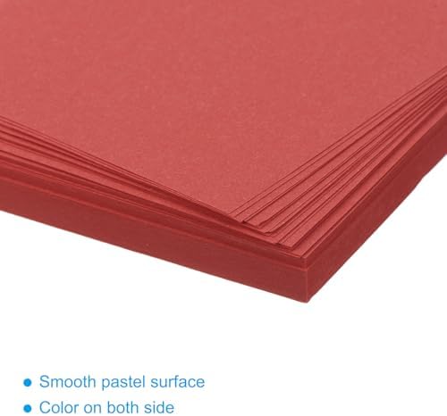 MECCANIXITY 100 Sheet Origami Paper Double Sided Bright Red 2x2 Inch Square Sheet for Art Craft Project, Beginners, Gifts Decor - Image 4