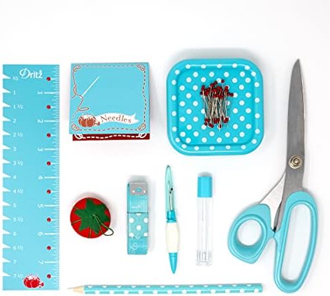 Dritz Sewing Box Kit,Teal/White - Image 3