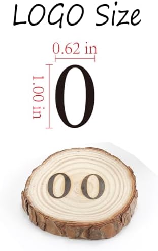 AIMOADO 1" Number 0 Branding Iron for Wood, Hats, Steak, Leather - Image 2