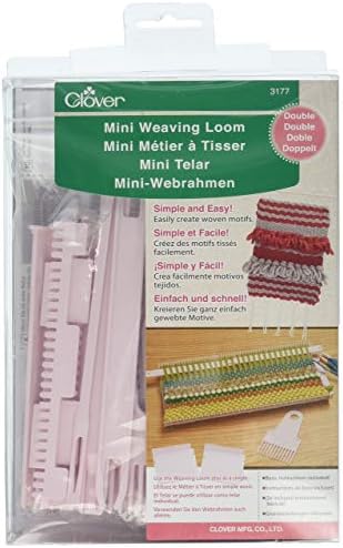 Clover Double Mini Weaving Loom by CloverPress