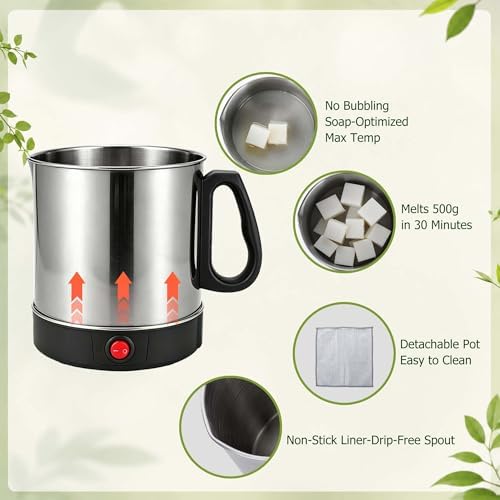 Soap Making Kit for Adults All-in-One DELUXEPRO DIY Soap Making Supplies - Image 3