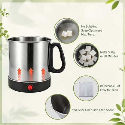Soap Making Kit for Adults All-in-One DELUXEPRO DIY Soap Making Supplies - Image 3