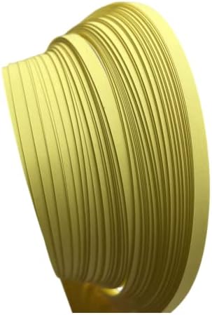 ODETOJOY 360pc Quilling Paper Strips Yellow 3mm 5mm 10mm Quill Strip Sunflower Rolled Paper Filigree Strip Daffodil Curled Scroll Coil Paper Strip Canary-21inch (3mm/5mm/10mm) - Image 3