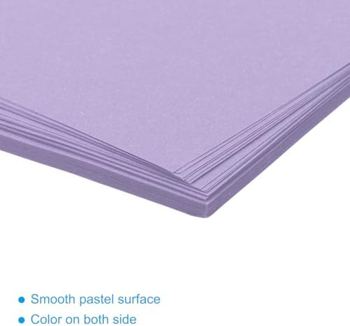 MECCANIXITY 50 Sheet Origami Paper Double Sided Light Purple 2.5x2.5 Inch Square Sheet for Art Craft Project, Beginners, Gift Decoration - Image 4