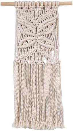 LEISURE ARTS Macrame Kit Butterfly, Macrame Kits for Adults Beginners, Wall Hanger Kit, Beginners Kit, DIY Kit Beginner by LeisureArtsInc