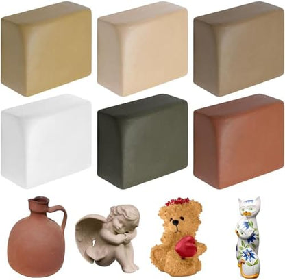Landical 6 Pcs Air Dry Clay 6 lbs Self Hardening Modeling Clay for Kids by Landical