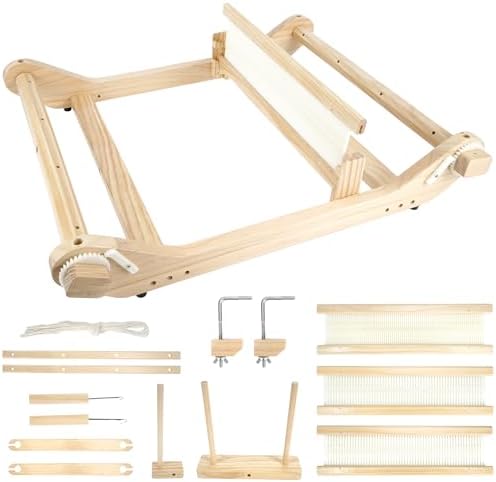 WILLOWDALE 16 Inches Rigid Heddle Loom,Loom Kit with Shed Stick for Adults - Image 2