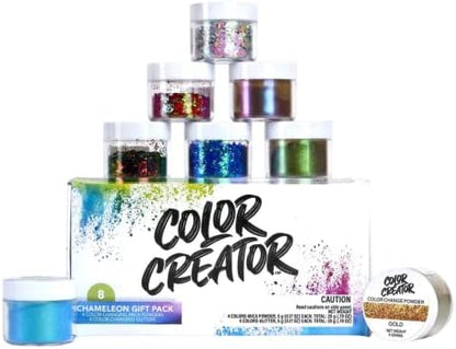 Alumilite Color Creator Chameleon Color Change Powders & Glitters - 8 Pack by Alumilite