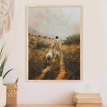Jesus Paint by Numbers Kit for Adults Framed Canvas 12X16 in, Frameworkless - Image 4