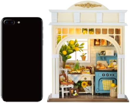DIY Miniature Dollhouse Kit, 1:24 Scale Handmade Craft Model Sunshine Season, Creative 3D Wooden Puzzle Building Set for Adults, Compact Home Decor Gift - Image 3