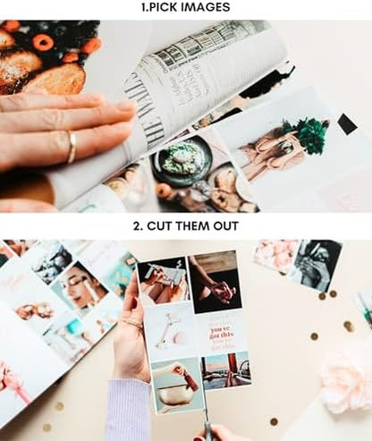 Lamare Vision Board Book -1000+ Images, Vision Board Supplies for Women - Image 3