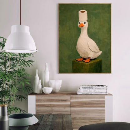 Vintage Duck Paint by Numbers Kit for Adults,Fun Paint by Number With Frame - Image 2