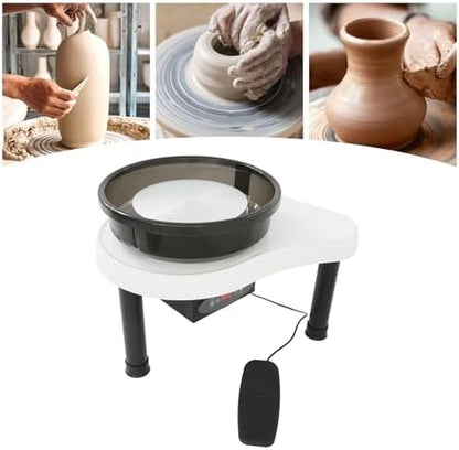 12.6in/32cm Pottery Wheel for Adult Electric Pottery Set with Foot Pedal - Image 6