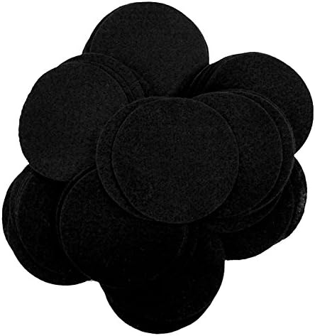 Playfully Ever After Black Craft Felt Circles (2 Inch - 44pc) - Image 2