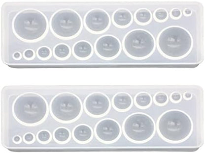 Round Cabochon Mold Resin Jewelry Molds Silicone Molds for Resin by DD-life
