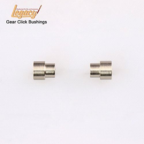Legacy Woodturning, Gear Click Pen Kit Starter Pack with Bushings, Hurricane M42 Cobalt Drill Bit, Pen Kits, Wood Pen Blank Sampler Pack - Image 6