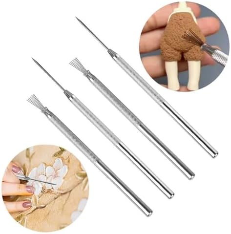 Yayatty Polymer Clay Tools, Acrylic Clay Roller, Acrylic Sheet, Rotary Cutting Mat, Round Polymer Clay Cutters with Clay Slicer Blade for Pottery and Sculpture (32 PCS) - Image 6