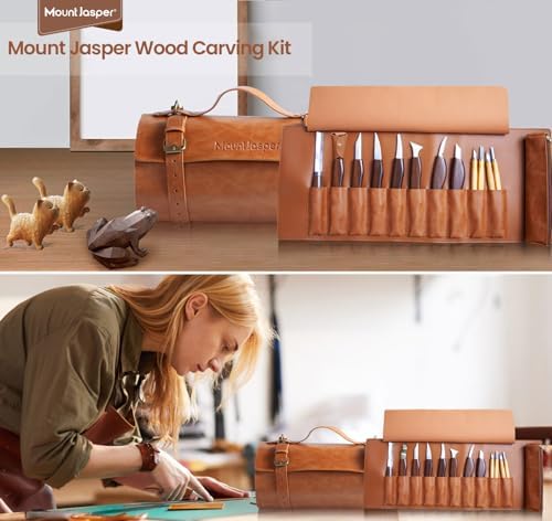Wood Carving Kit 16-Piece - Image 2