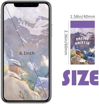 9 Sets 450 Sheets Washi Stickers for Journaling, Art Painting Drawing Themed Stickers Vintage Aesthetic Scrapbook Sticker Set for Bullet Journal Art Diary Card Craft Gifts Planner Notebook - Image 4