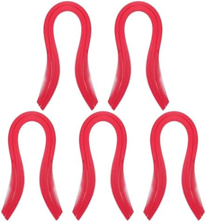 PATIKIL Quilling Strips Paper 600pcs 1.5mm 39cm Origami Paper Quilling Kits for Art DIY Hand Craft Christmas, Rose Red by PATIKIL
