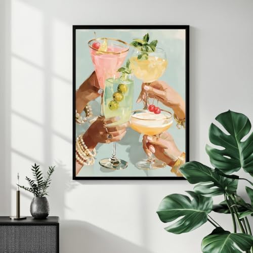 Mandun Cherrs Paint by Numbers Kit for Adults, 16x20 inch - Image 3
