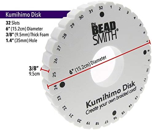 The Beadsmith Round Kumihimo Disk - Image 4