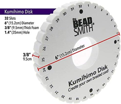 The Beadsmith Round Kumihimo Disk - Image 4